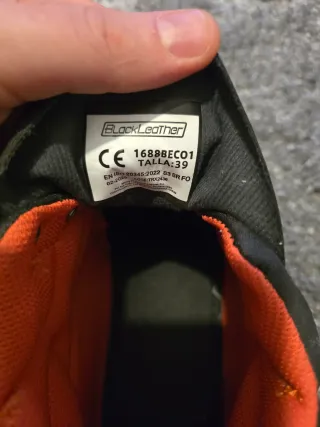 Botas de seguridad Talla 39