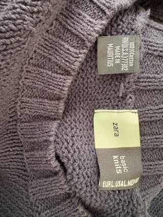 Jersey Hombre Talla L Rayas Azul Naranja