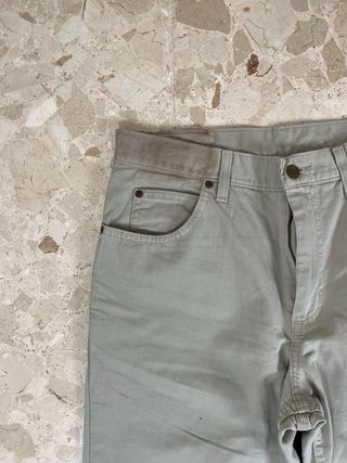 Pantalón Lee Hombre Talla 40 Gris