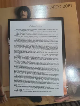 Vinilo Eduardo Bort - Silvia