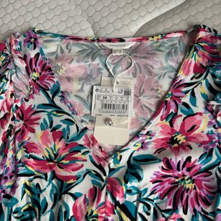 Blusa Springfield floral talla 34