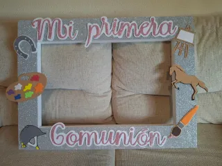Marco Fotos Mi Primera Comunión Glitter