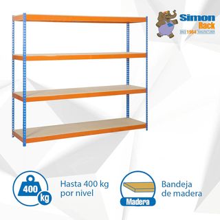 SimonRack Estantería Metálica Almacenaje, Sin Torn