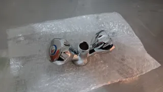 Grifo de lavabo/fregadero cromado