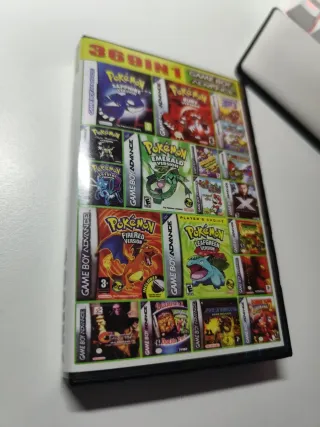 Cartucho Juegos Game Boy Advance 369 en 1