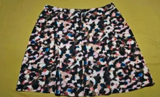 Minifalda estampada multicolor Molly Bracken