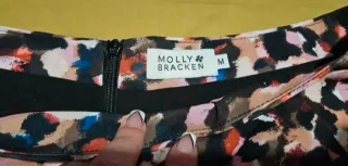 Minifalda estampada multicolor Molly Bracken