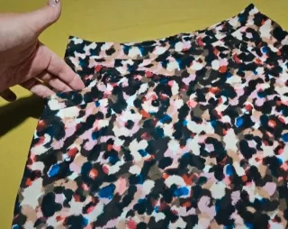 Minifalda estampada multicolor Molly Bracken