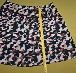 Minifalda estampada multicolor Molly Bracken