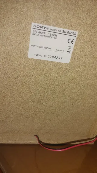 Minicadena SonyCD/MP3 y Cassette  Mando  distancia