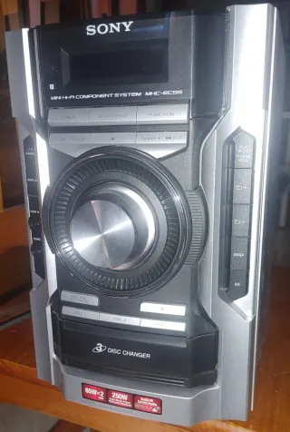 Minicadena SonyCD/MP3 y Cassette  Mando  distancia