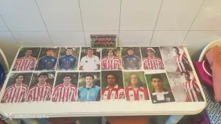 Postales Oficiales Firmadas Futbolistas 5 unidad
