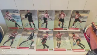 Postales Oficiales Firmadas Futbolistas 5 unidad