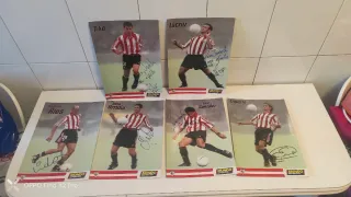 Postales Oficiales Firmadas Futbolistas 5 unidad