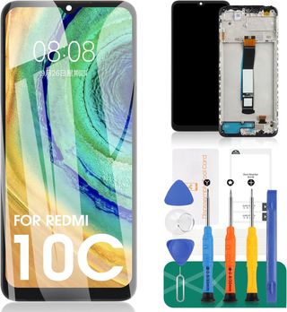 SRJTEK per Xiaomi Redmi 10C Schermo di Ricambio