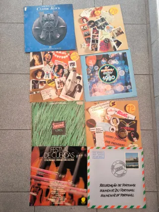 8 Vinis Música Portuguesa Trovante