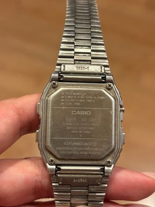 Reloj Casio Vintage Plata