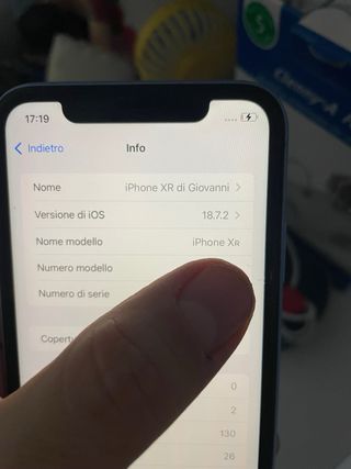 iPhone XR Azzurro 64GB