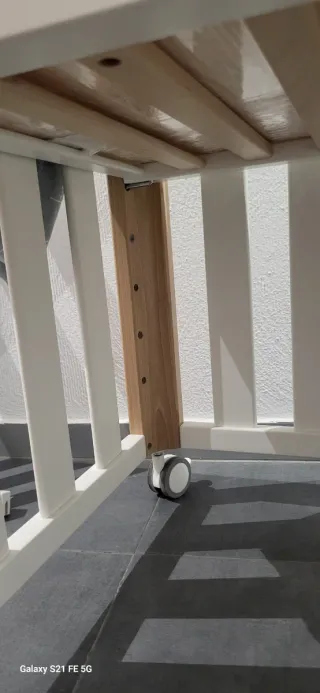 Mini cuna colecho con ruedas