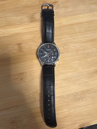 Reloj Swiss Military Hanowa Negro/Plata