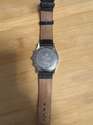 Reloj Swiss Military Hanowa Negro/Plata