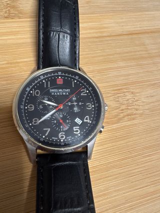 Reloj Swiss Military Hanowa Negro/Plata
