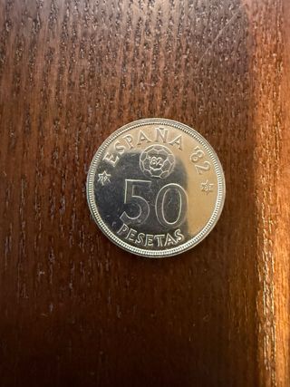 Moneda 50 Pesetas España 1982