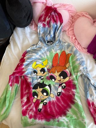 Sudadera Tie Dye Powerpuff Girls