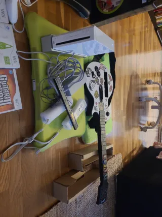 Consolle Wii con Wii Fit e accessori