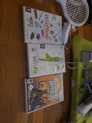 Consolle Wii con Wii Fit e accessori