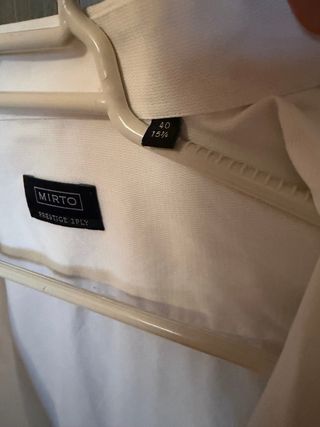 Camisa Mirto Blanca Hombre