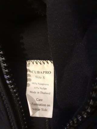 Traje de buceo Scubapro sin mangas