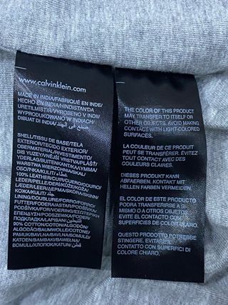 Giubbotto Calvin Klein Vera Pelle Uomo L bomber