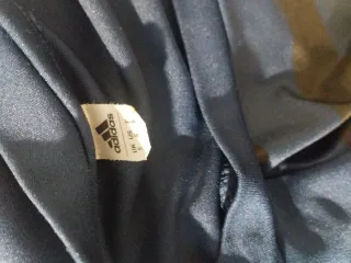 Camiseta Adidas Rayas Azul y Negro