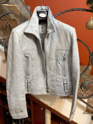 Giubbino donna vera pelle Conbipel vintage