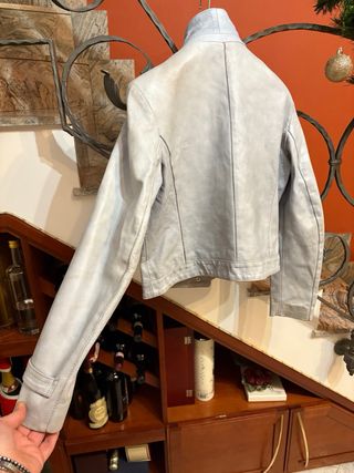 Giubbino donna vera pelle Conbipel vintage