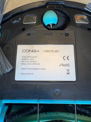 Aspiradora Robot Conga modelo 1090 Excelsior