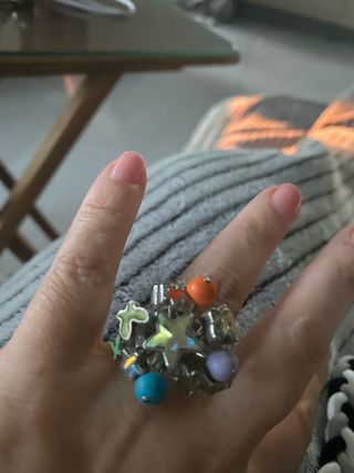 Anillo Lunas Shanz Multicolor