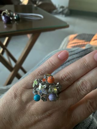 Anillo Lunas Shanz Multicolor