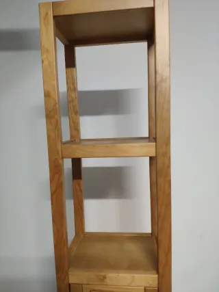 Torre armario lavabo madera