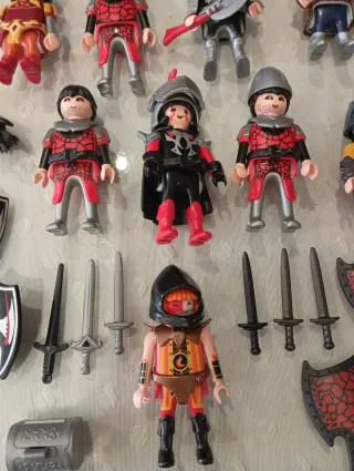 Gran lote Playmobil Caballeros Medievales