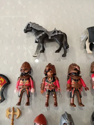 Gran lote Playmobil Caballeros Medievales