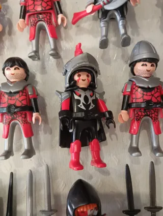 Gran lote Playmobil Caballeros Medievales