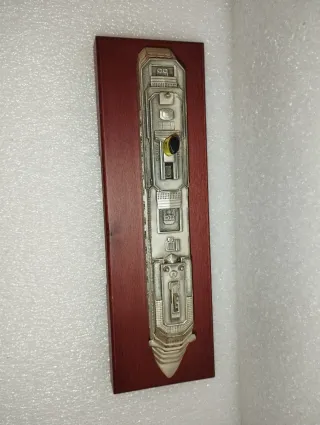 Modellino Costa Pacifica metallo e legno