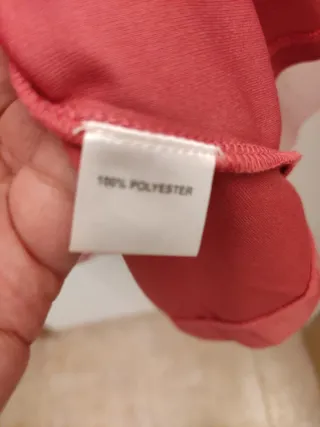 Vestido fiesta Lace&Beads rosa talla UK 20