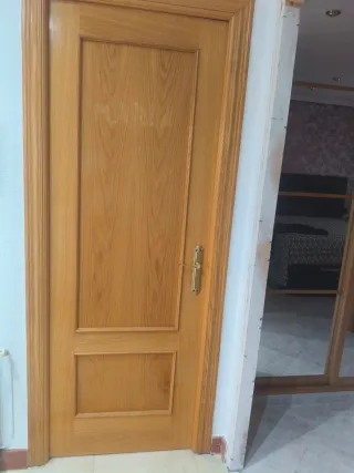 Puerta Madera Maciza