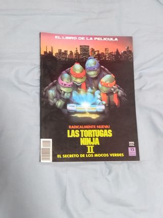 Revista de la pelicula de las tortugas Ninja II