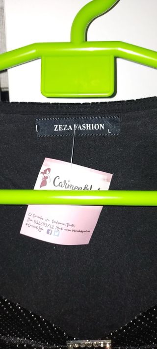 Vestido negro fiesta