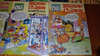 Pack 7 Tebeos Mortadelo y Filemon Colección Olé