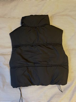 Chaleco acolchado Bershka negro talla única